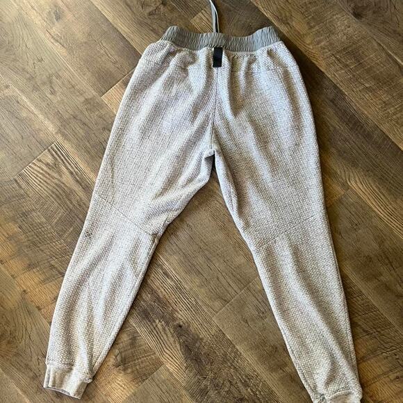 Lululemon Textured Joggers • Men’s Size S • Gray Waffle Knit • Comfy Athleisure - Picture 2 of 4